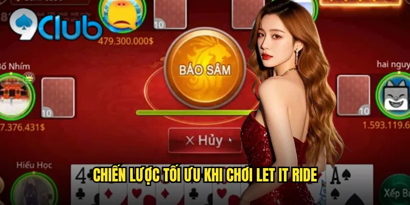 Chiến lược tối ưu khi chơi Let It Ride
